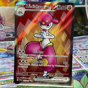 Medicham EX Full Art SR S&V Stellar Crown 161/142